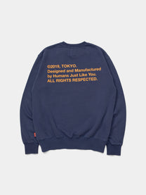 Liberty Logo Crew Sweat [Stone Blue]