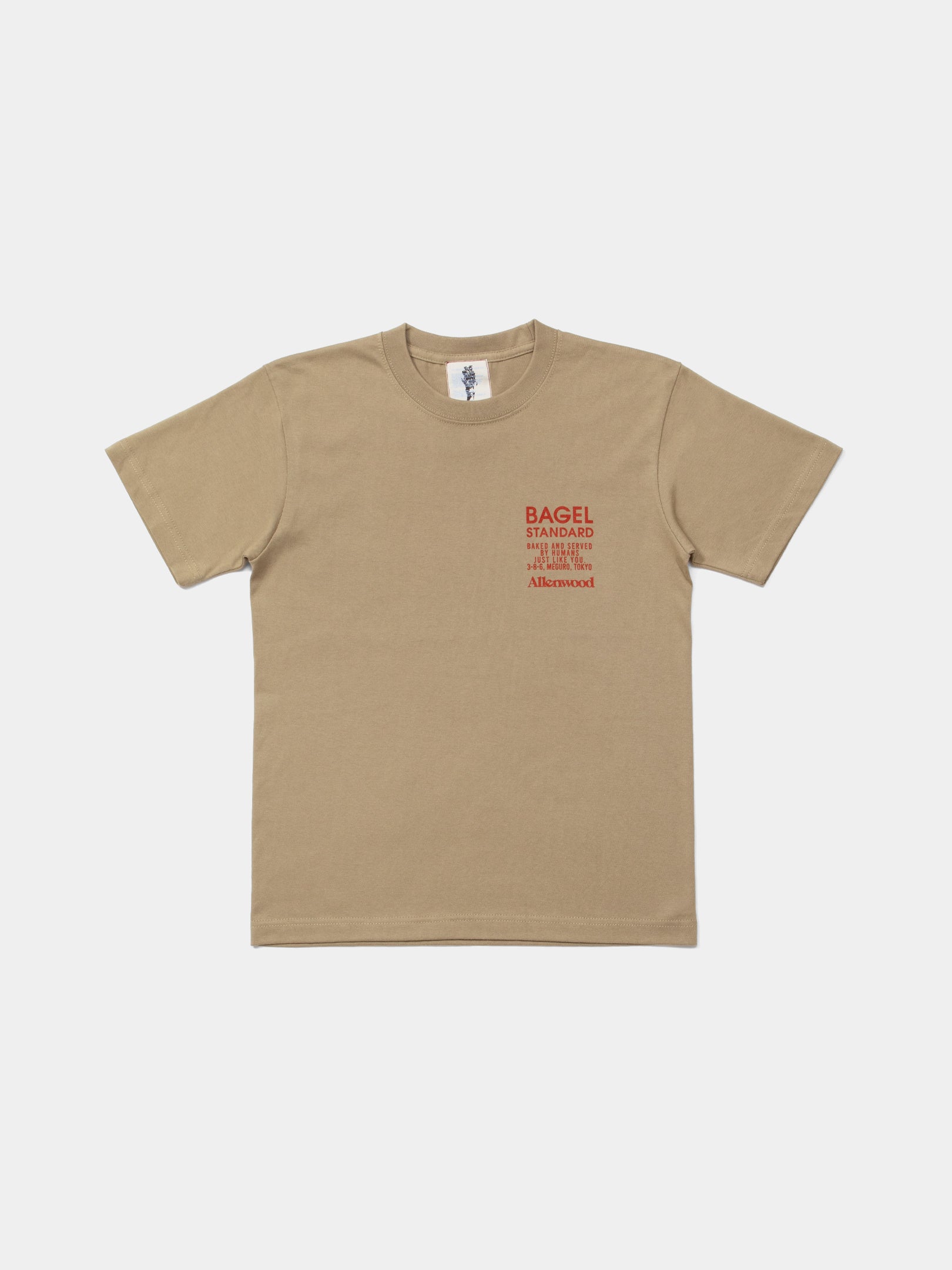 BAGEL STANDARD Tee [Triple Nuts Honey]