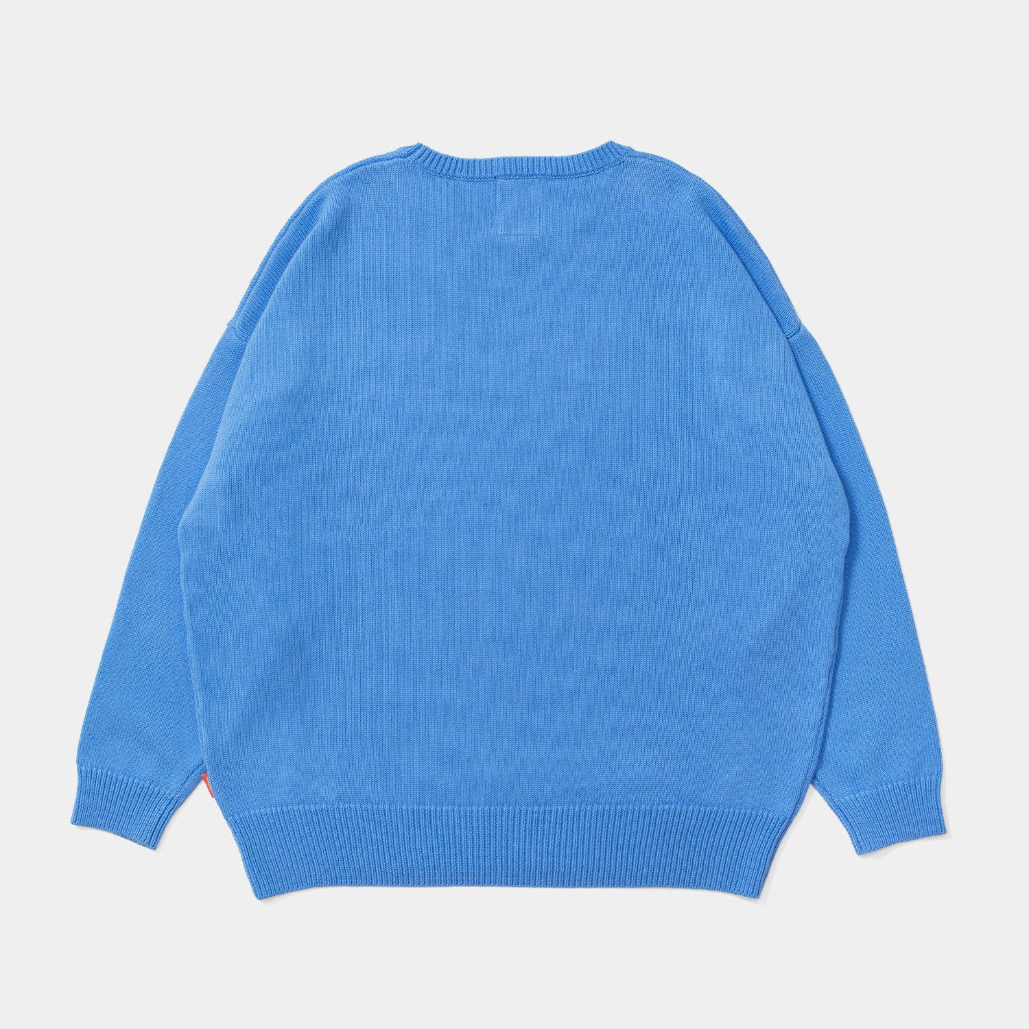 Logo Knit [Sax Blue]