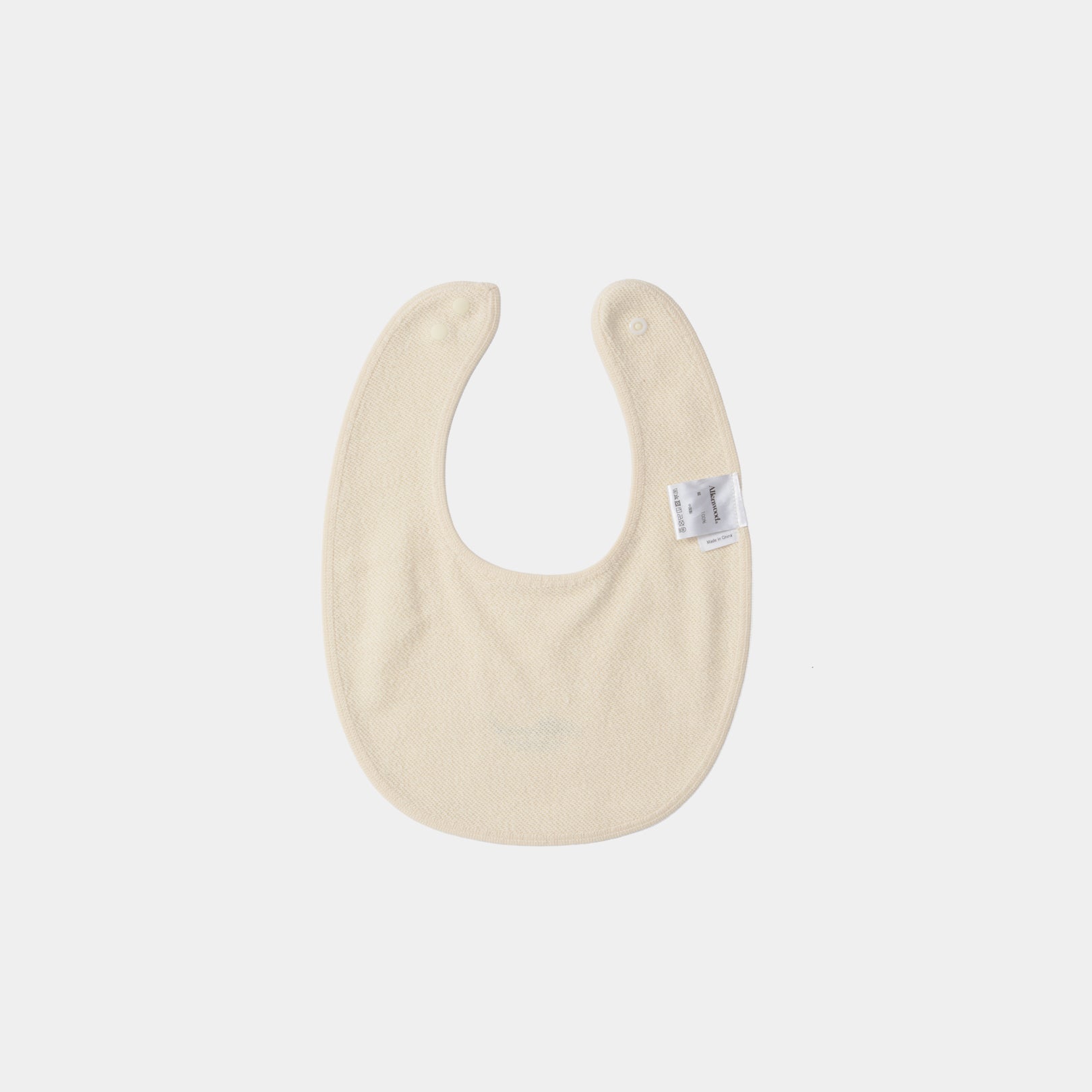 Script Logo Bib [Natural]