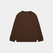 【Kids】 Logo Crew Sweat [Brown]