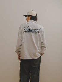 "Home" Cotton Coach Jacket [Ash Gray]