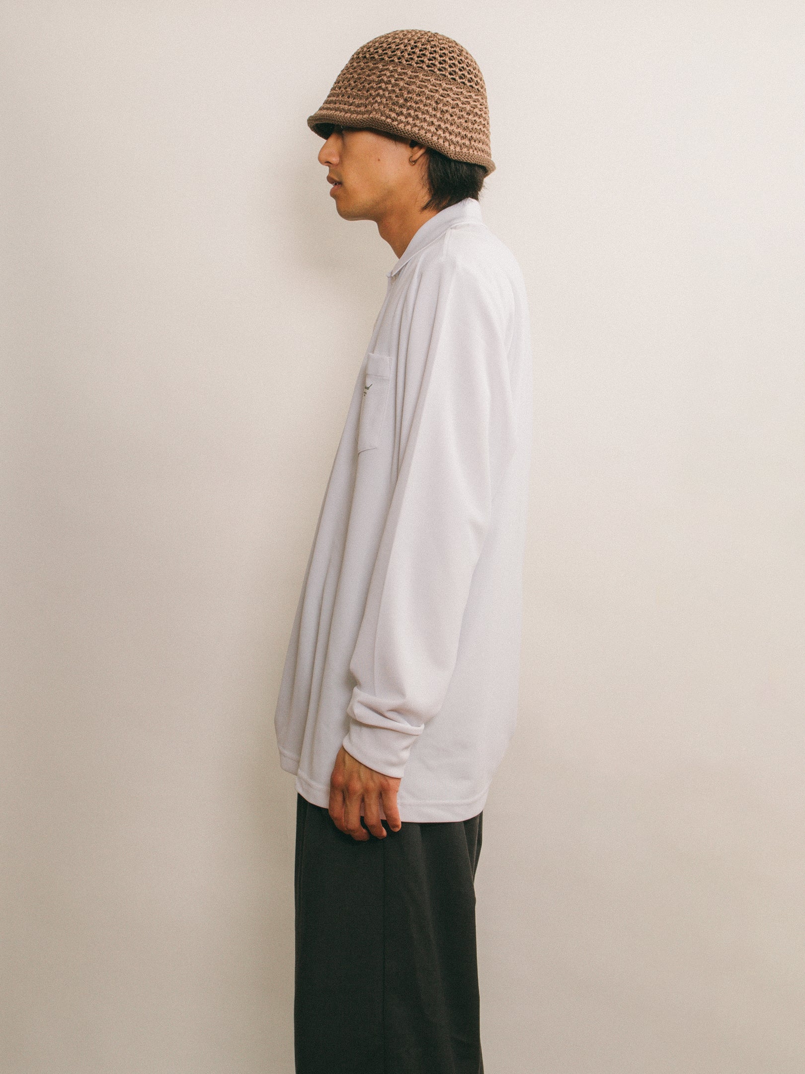 Dry L/S Polo [White]