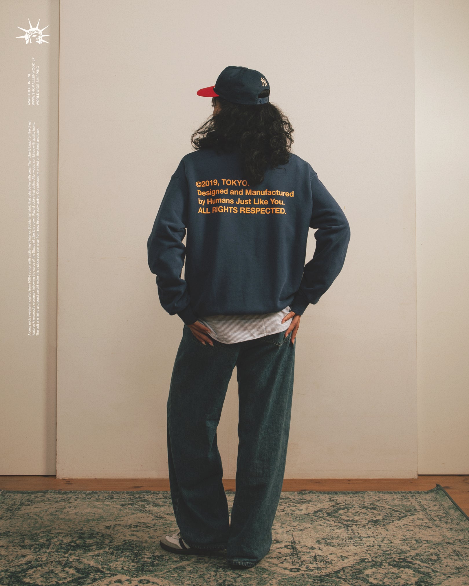 Liberty Logo Crew Sweat [Cobalt Blue]