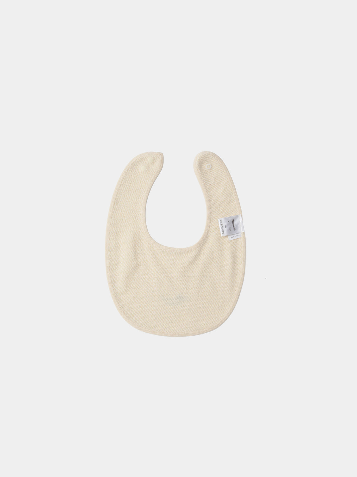 Script Logo Bib [Natural]