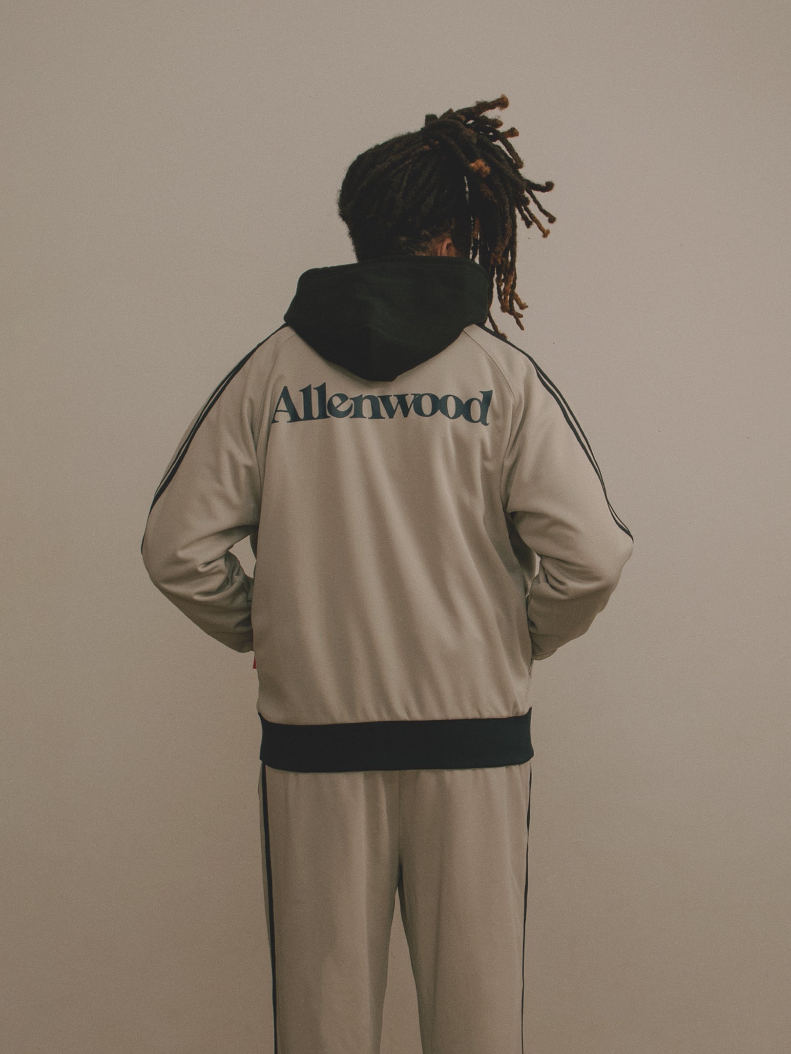 Classic Track Jacket [Gray/Navy]