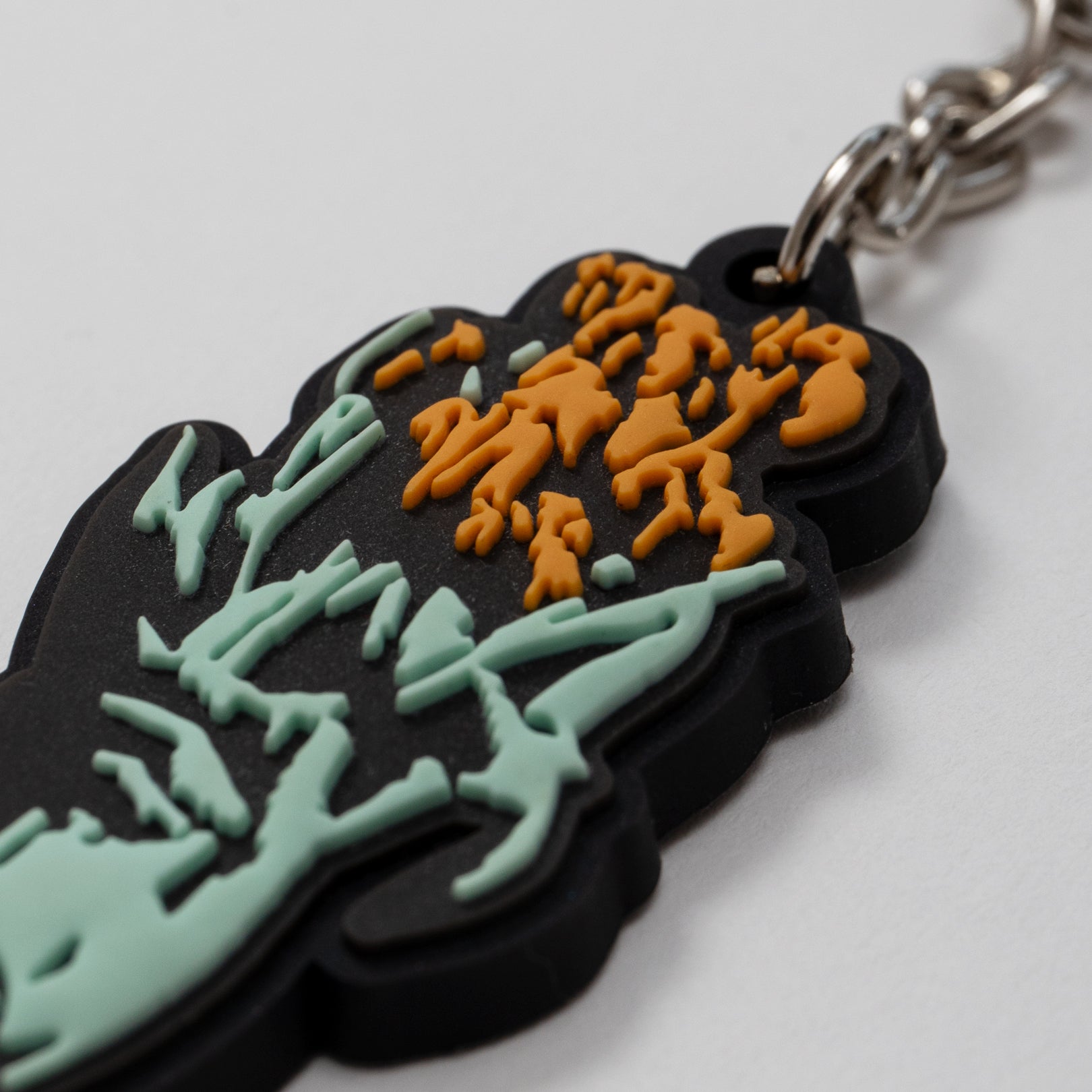 F.O.P Rubber Keychain