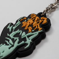 F.O.P Rubber Keychain