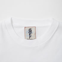 Logo Drawcord Tee [White]