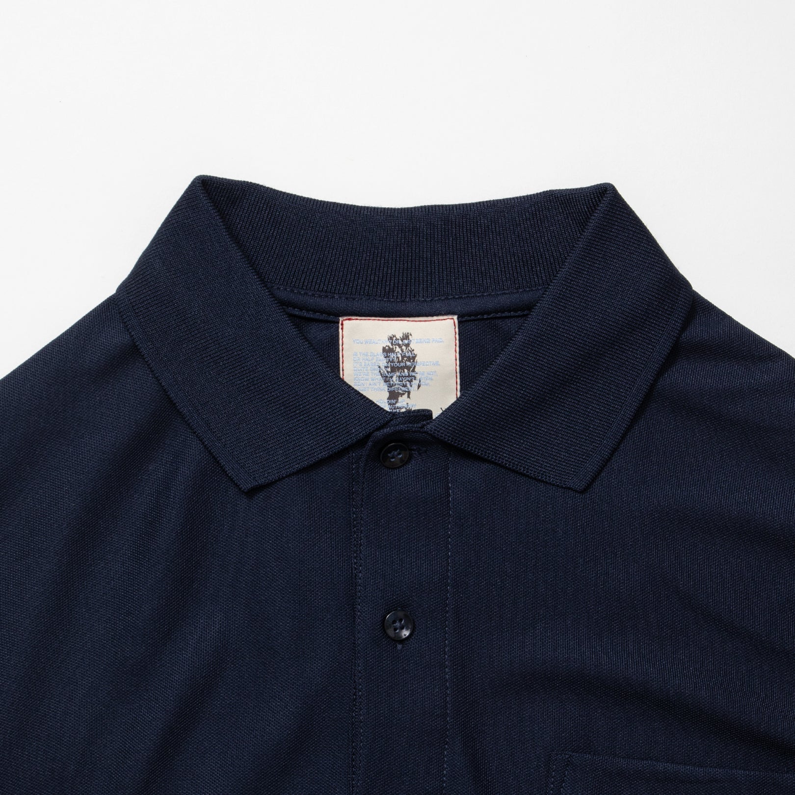 Dry L/S Polo [Navy]