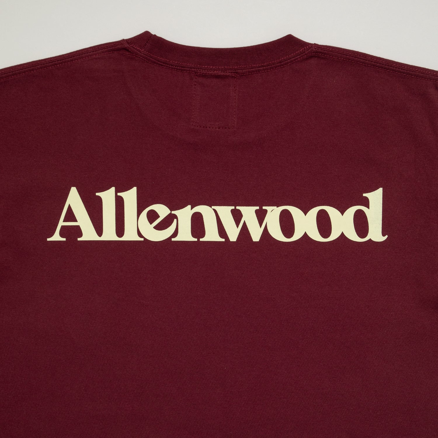 Logo T-shirt [Burgundy]