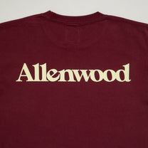 Logo T-shirt [Burgundy]