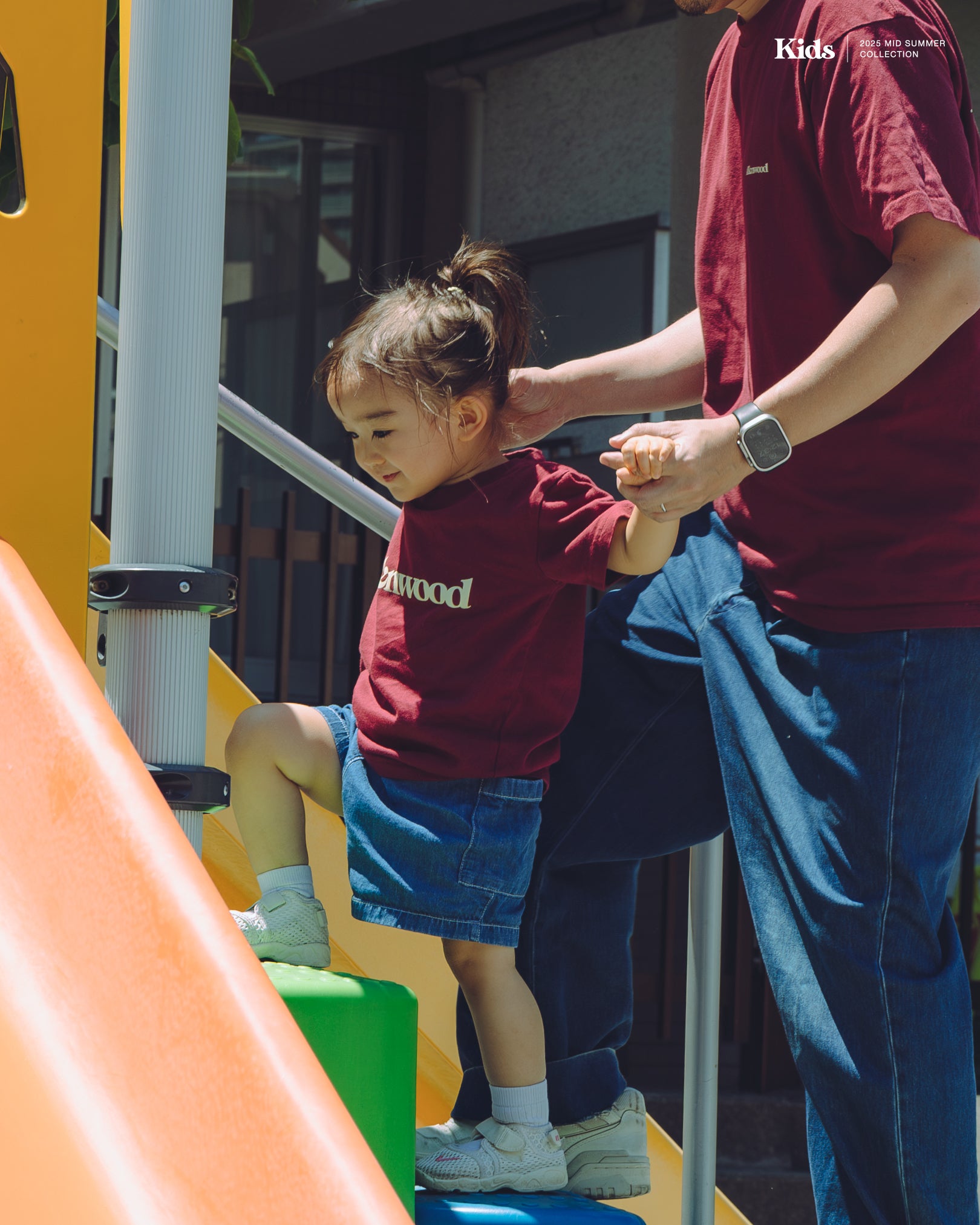【KIDS】Logo T-shirt [Royal Blue]