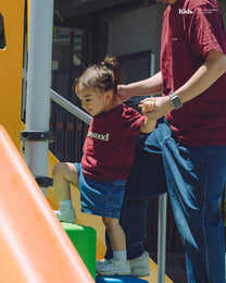 【KIDS】Logo T-shirt [Royal Blue]