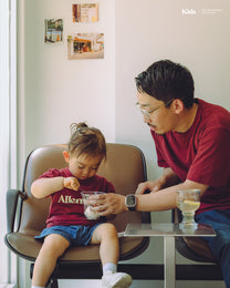 【KIDS】Logo T-shirt [Royal Blue]