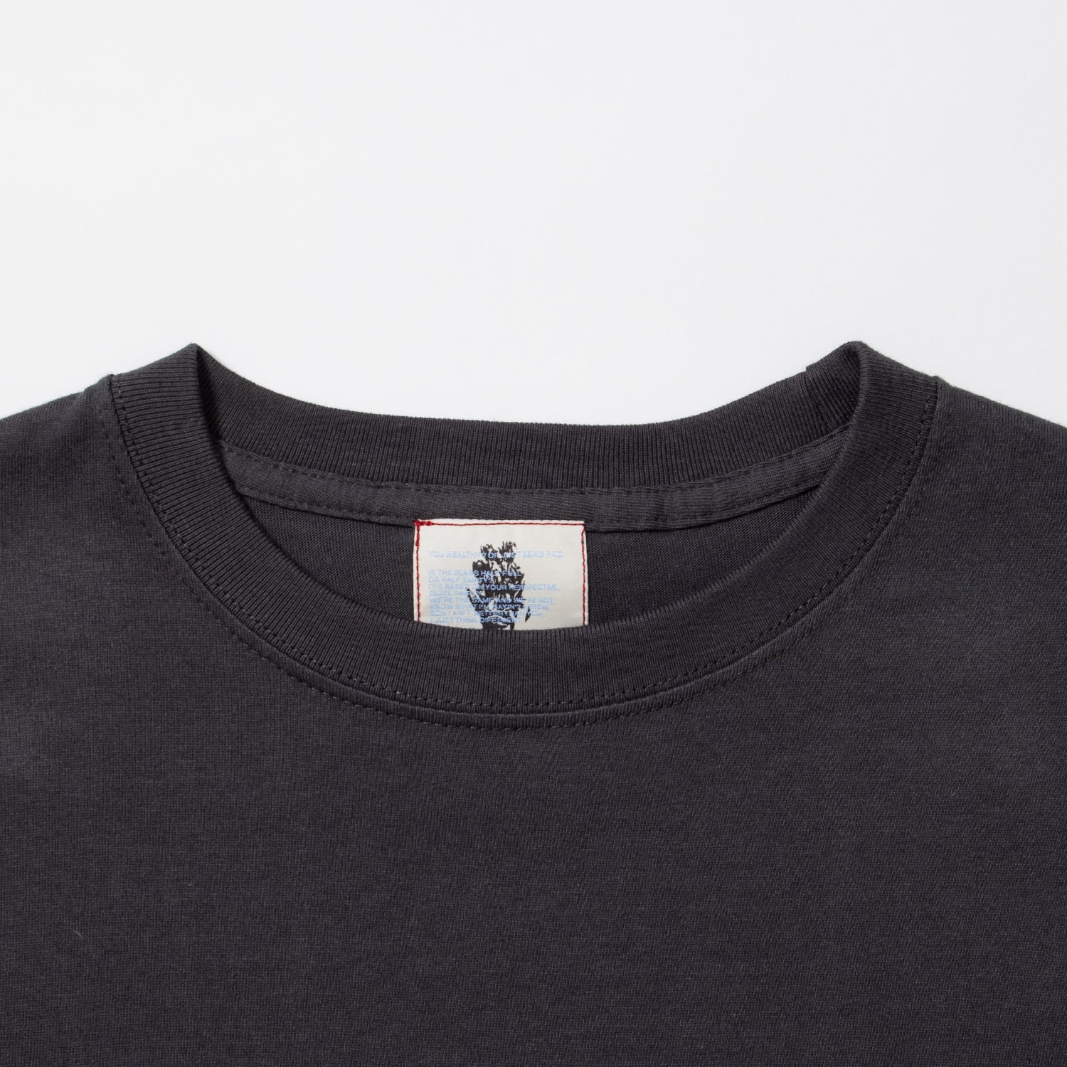 Logo L/S Tee [Charcoal]