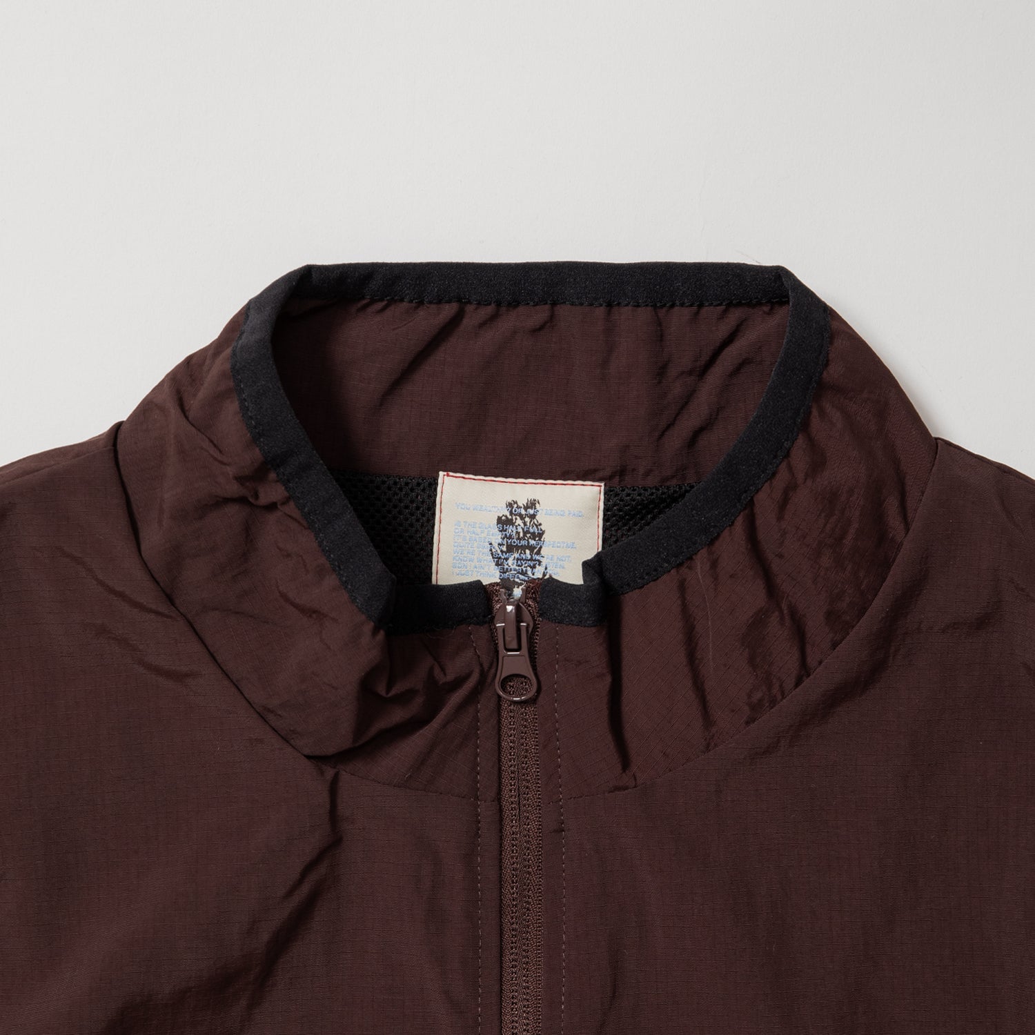 Nylon Packable Vest [Brown/Olive]