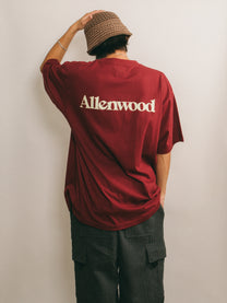 Logo T-shirt [Burgundy]