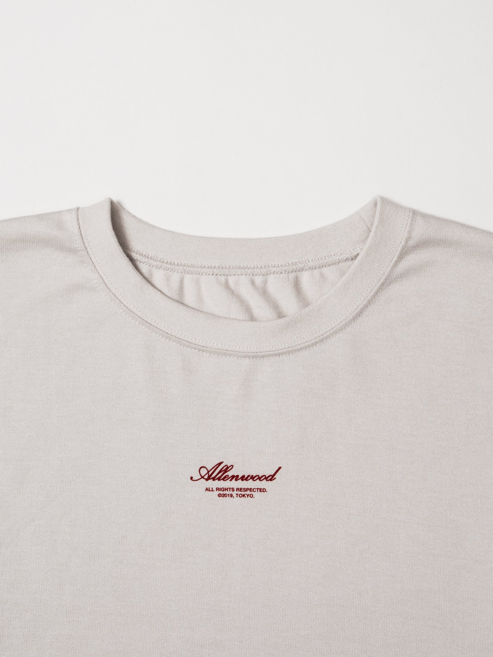 Cropped Tee [灰桜/Haizakura]