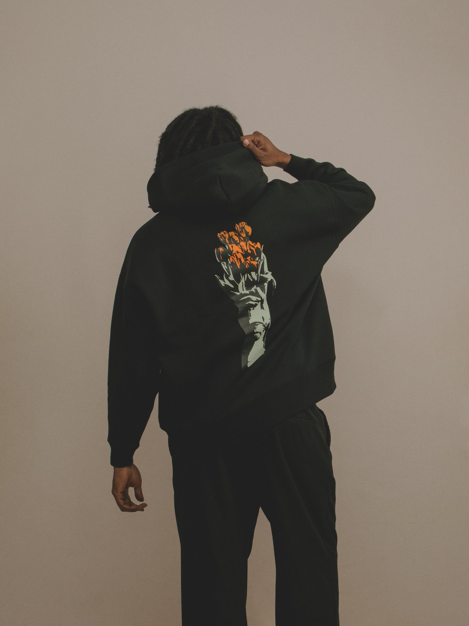 F.O.P Oversized Hoodie [Black]