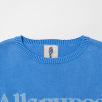 Logo Knit [Sax Blue]
