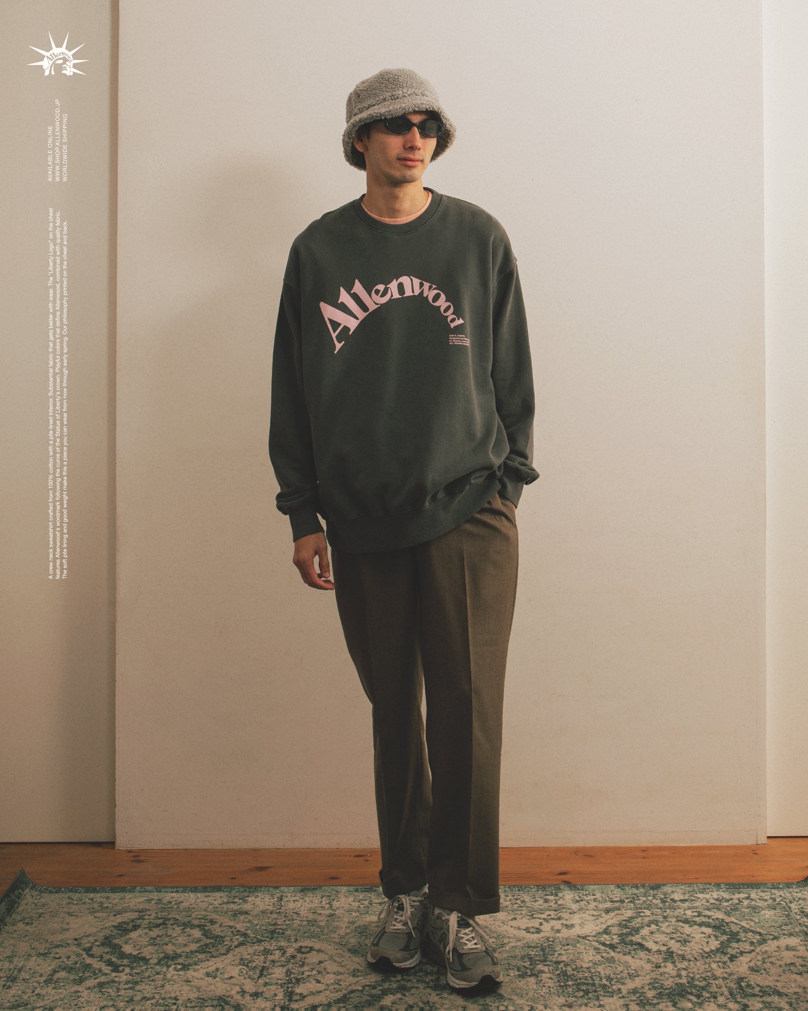 Liberty Logo Crew Sweat [Charcoal]