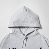 Logo Oversized Hoodie [Ash Gray]