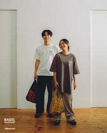 Allenwood x BAGEL STANDARD Tee [Triple Berry]