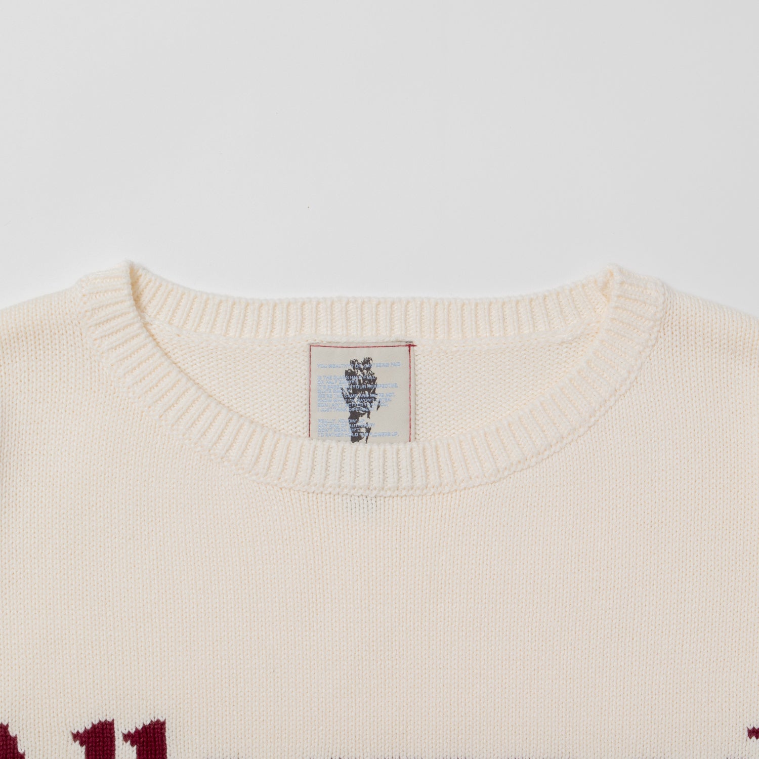Logo Knit [Ivory]