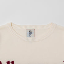 Logo Knit [Ivory]