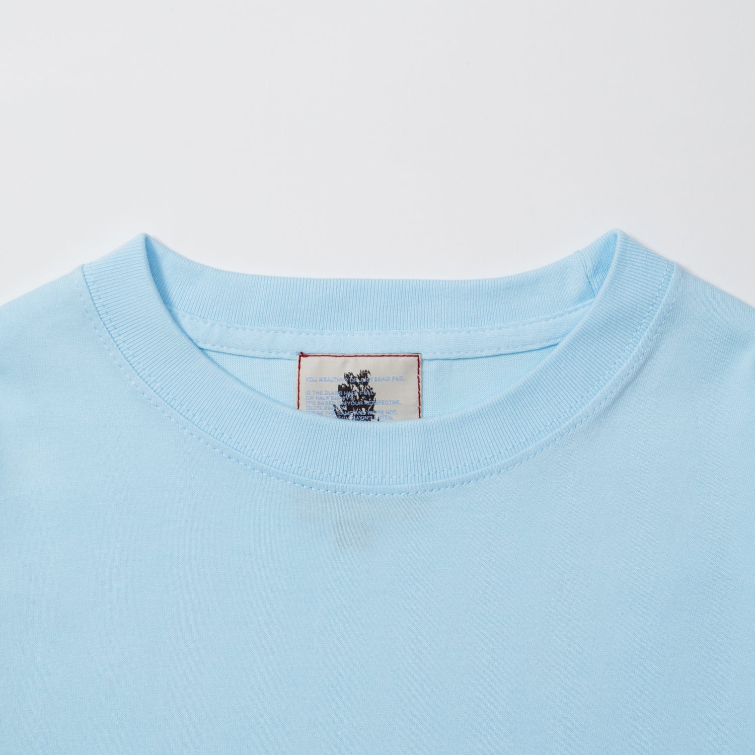 Logo L/S Tee [Light Blue]