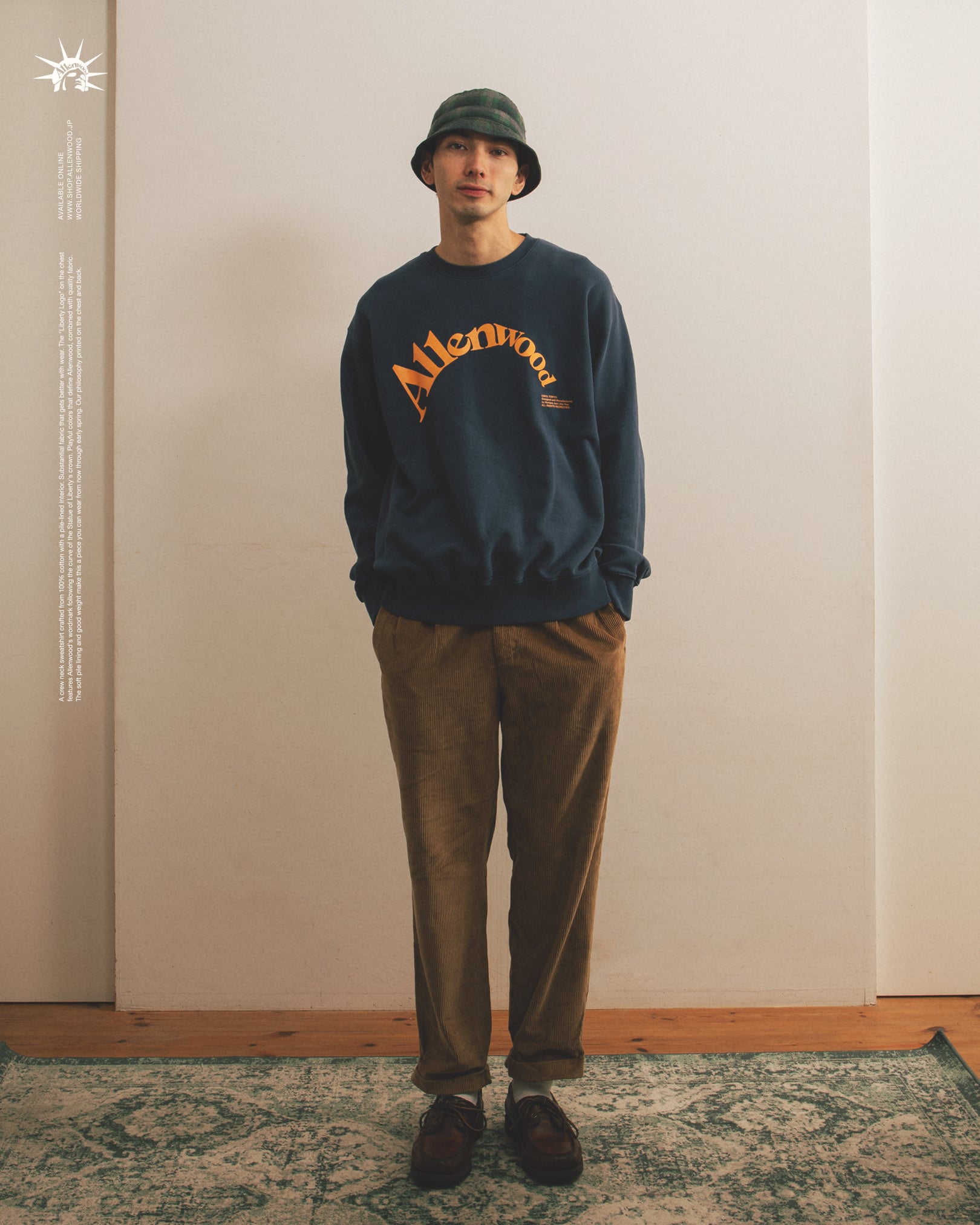 Liberty Logo Crew Sweat [Cobalt Blue]