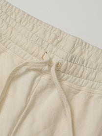 Garment Dyed Sweat Shorts [Ivory]