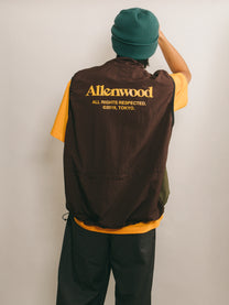 Nylon Packable Vest [Brown/Olive]