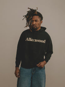 Logo Oversized Hoodie [Black]