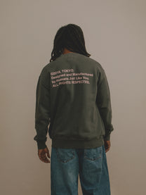 Liberty Logo Crew Sweat [Charcoal]