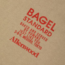 Allenwood x BAGEL STANDARD Tee [Triple Nuts Honey]