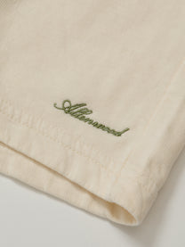 Garment Dyed Sweat Shorts [Ivory]
