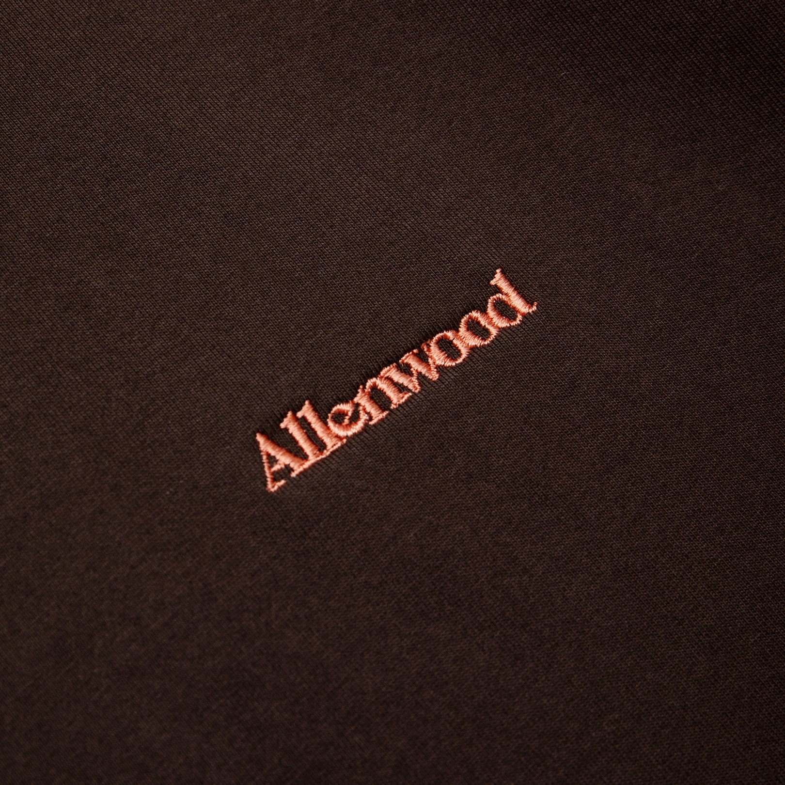 Logo Drawcord Tee [Brown]