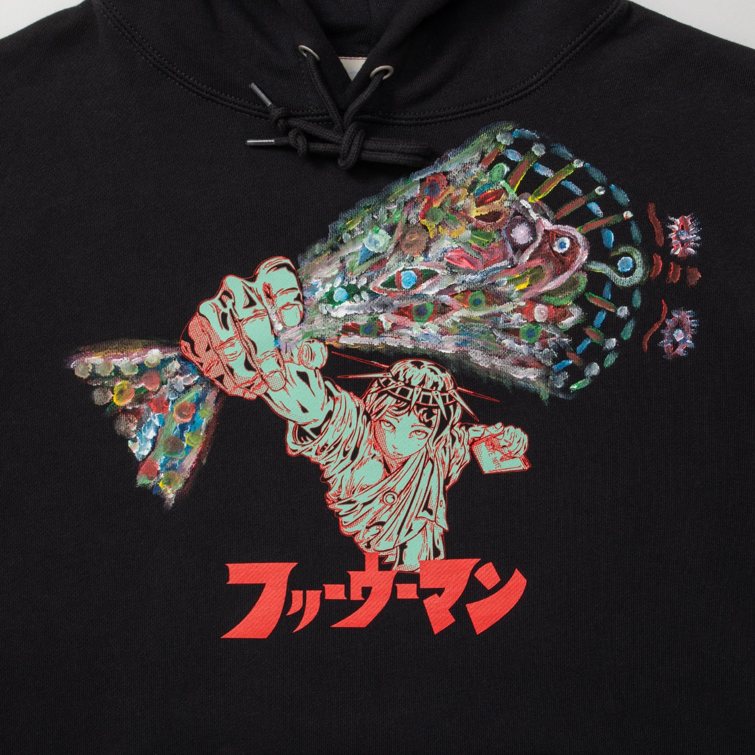 春萌小林 × AJ Collaboration "フリーウーマン" Hoodie
