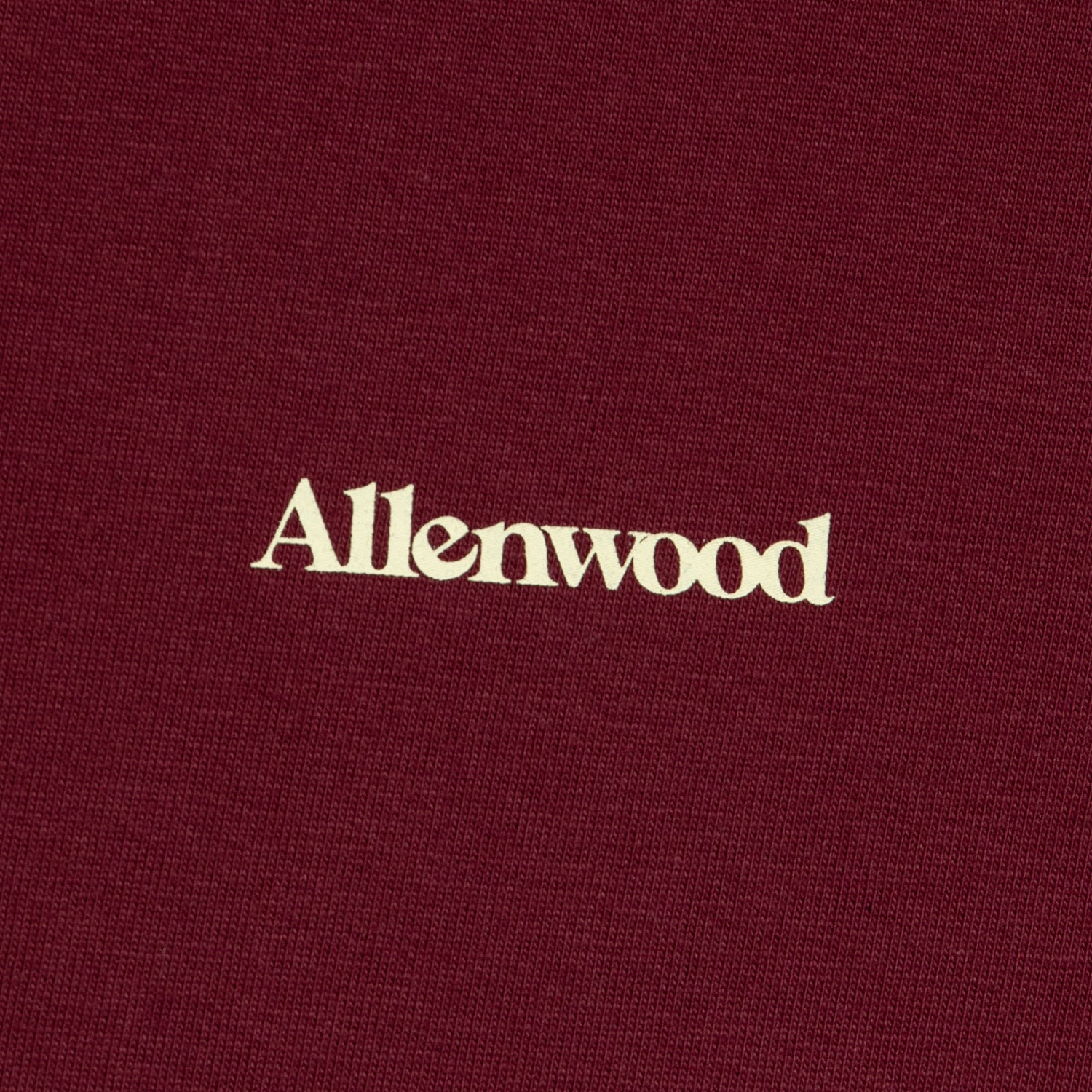 Logo T-shirt [Burgundy]