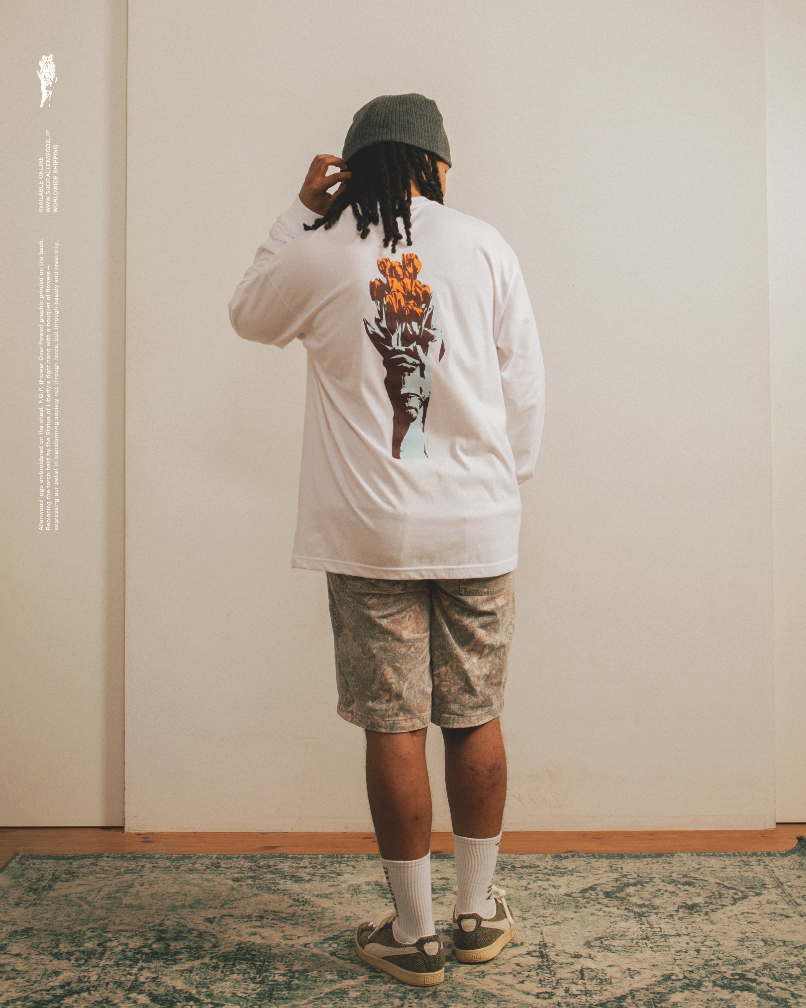 F.O.P L/S Tee [White]