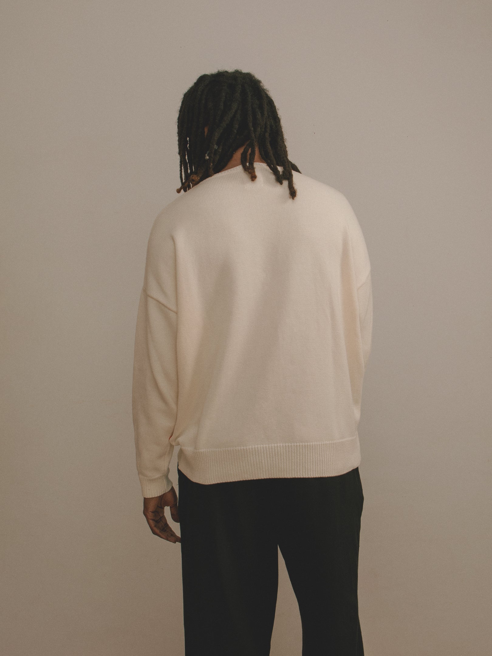 Logo Knit [Ivory]