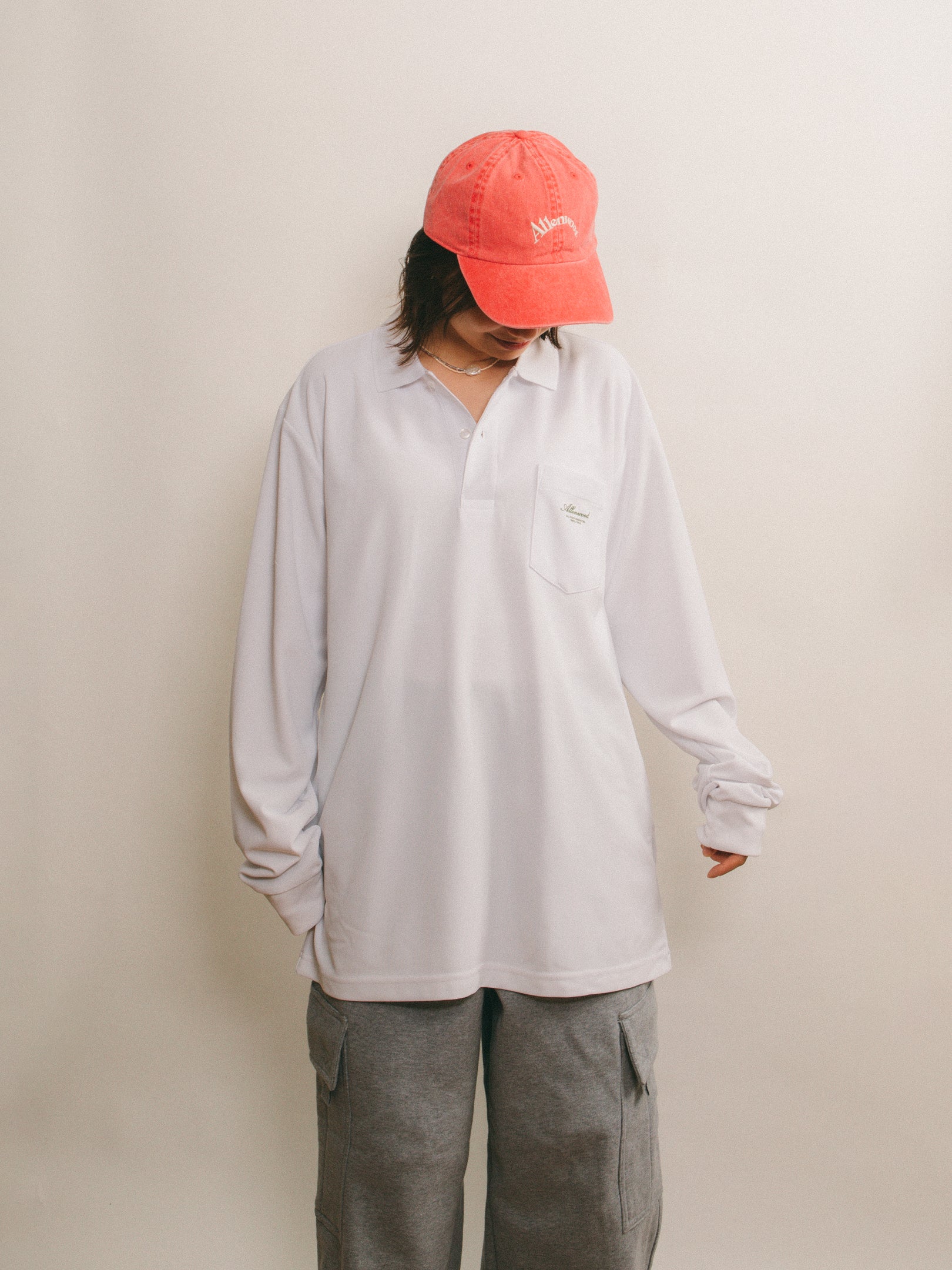 Dry L/S Polo [White]