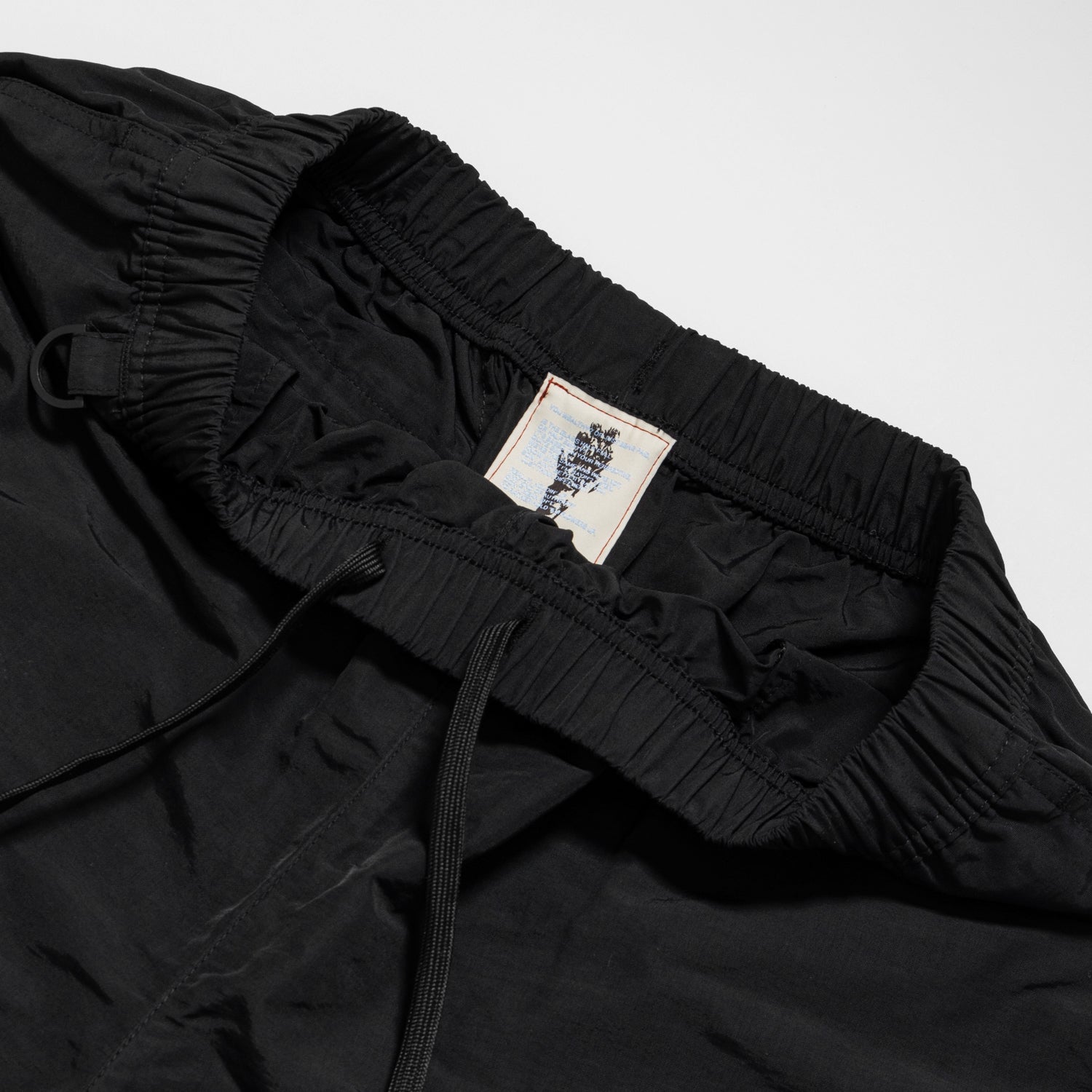 Logo Nylon Shorts [Black]