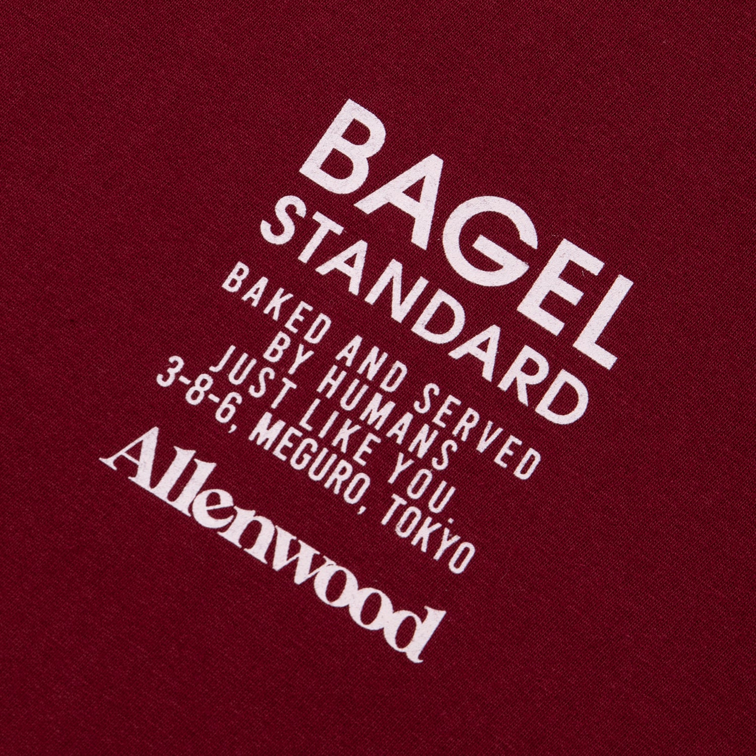 Allenwood x BAGEL STANDARD Tee [Vegetable]