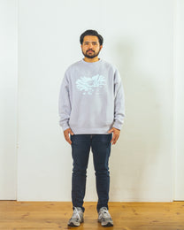 Sign of Bloom Crew Sweat [Frost Purple]