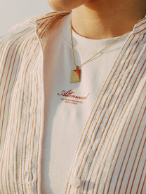 Cropped Tee [灰桜/Haizakura]