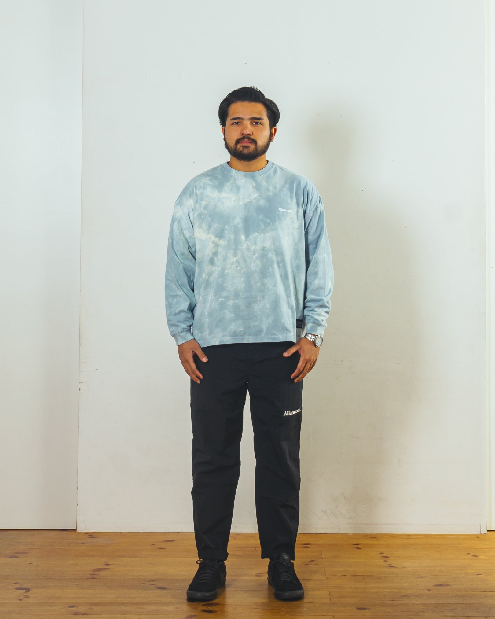 Bleach L/S T-shirt [Acid Blue]