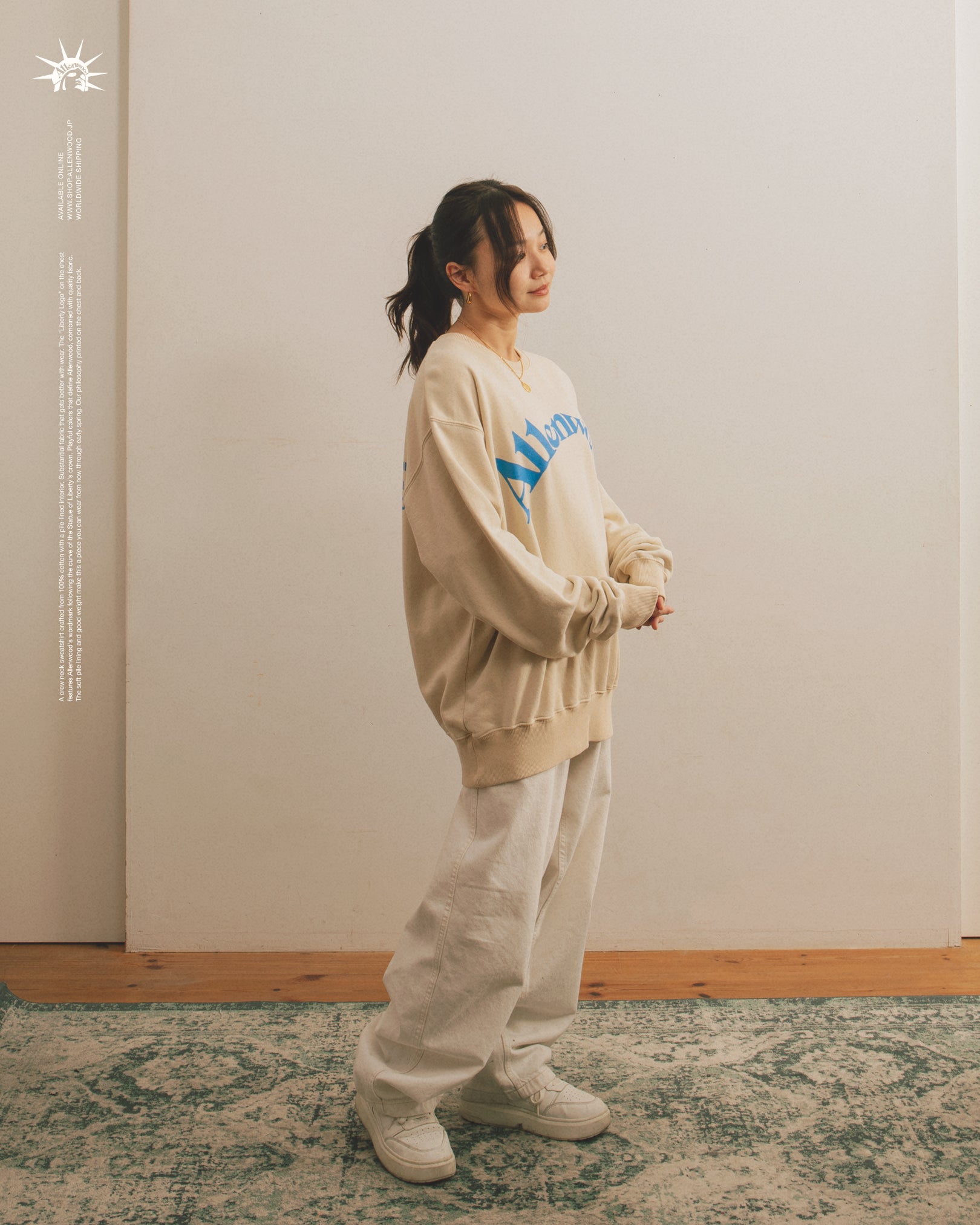 Liberty Logo Crew Sweat [Ivory]